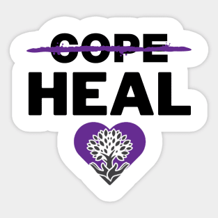 Time to Heal Sticker